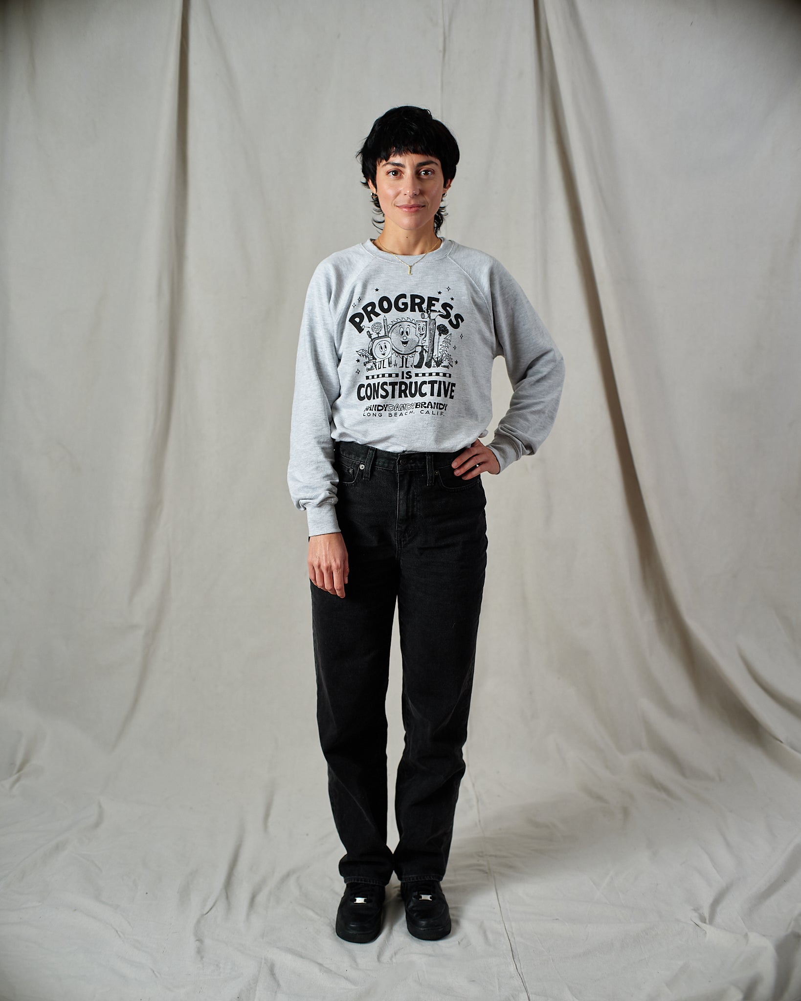 handy dandy brandy merch crewneck