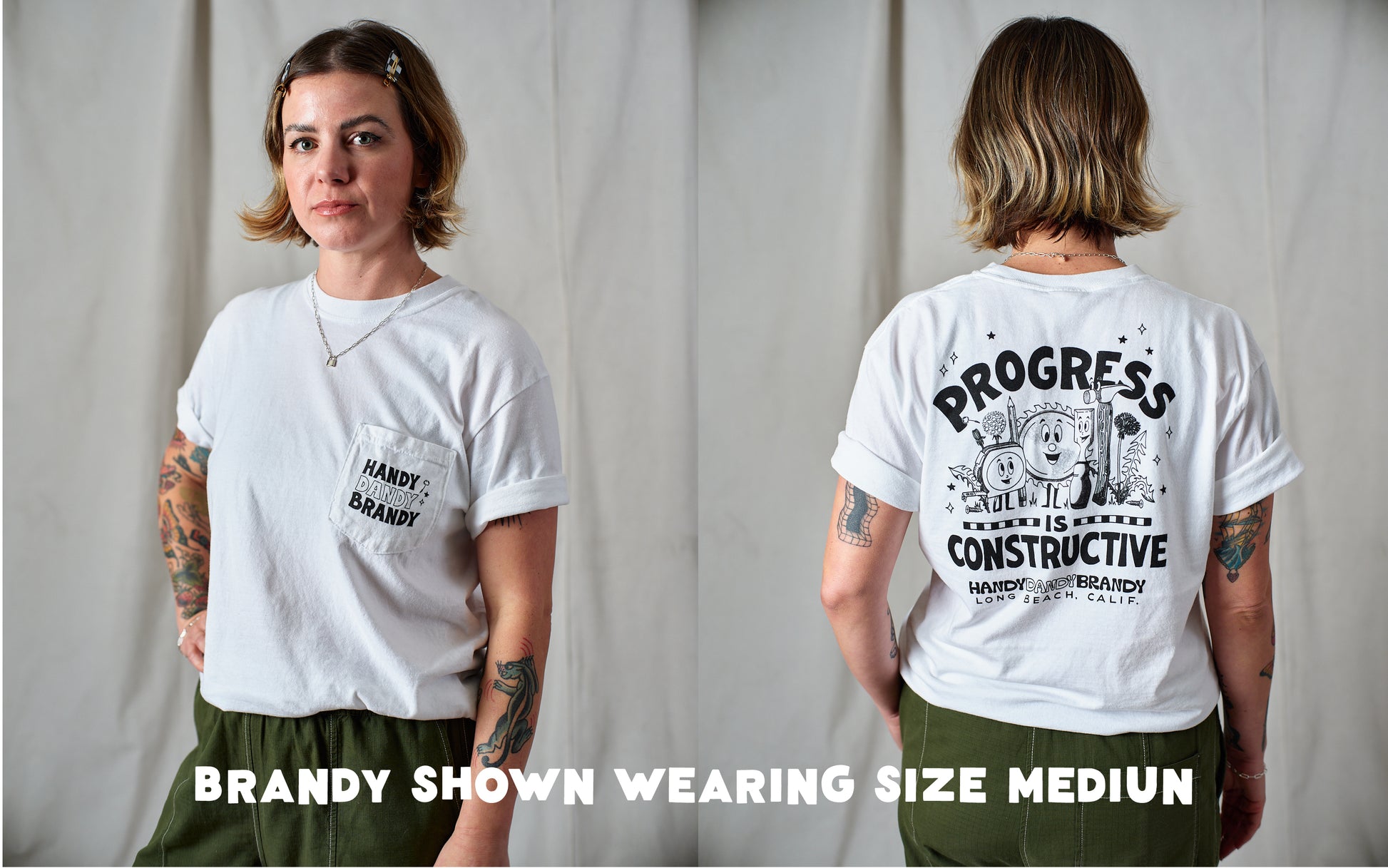 handy dandy brandy merch tee