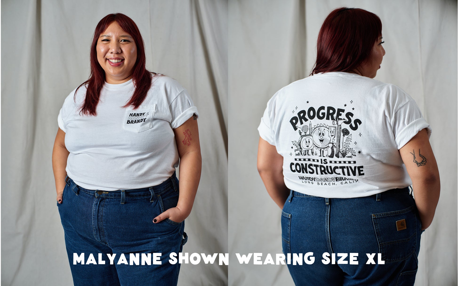 handy dandy brandy merch tee