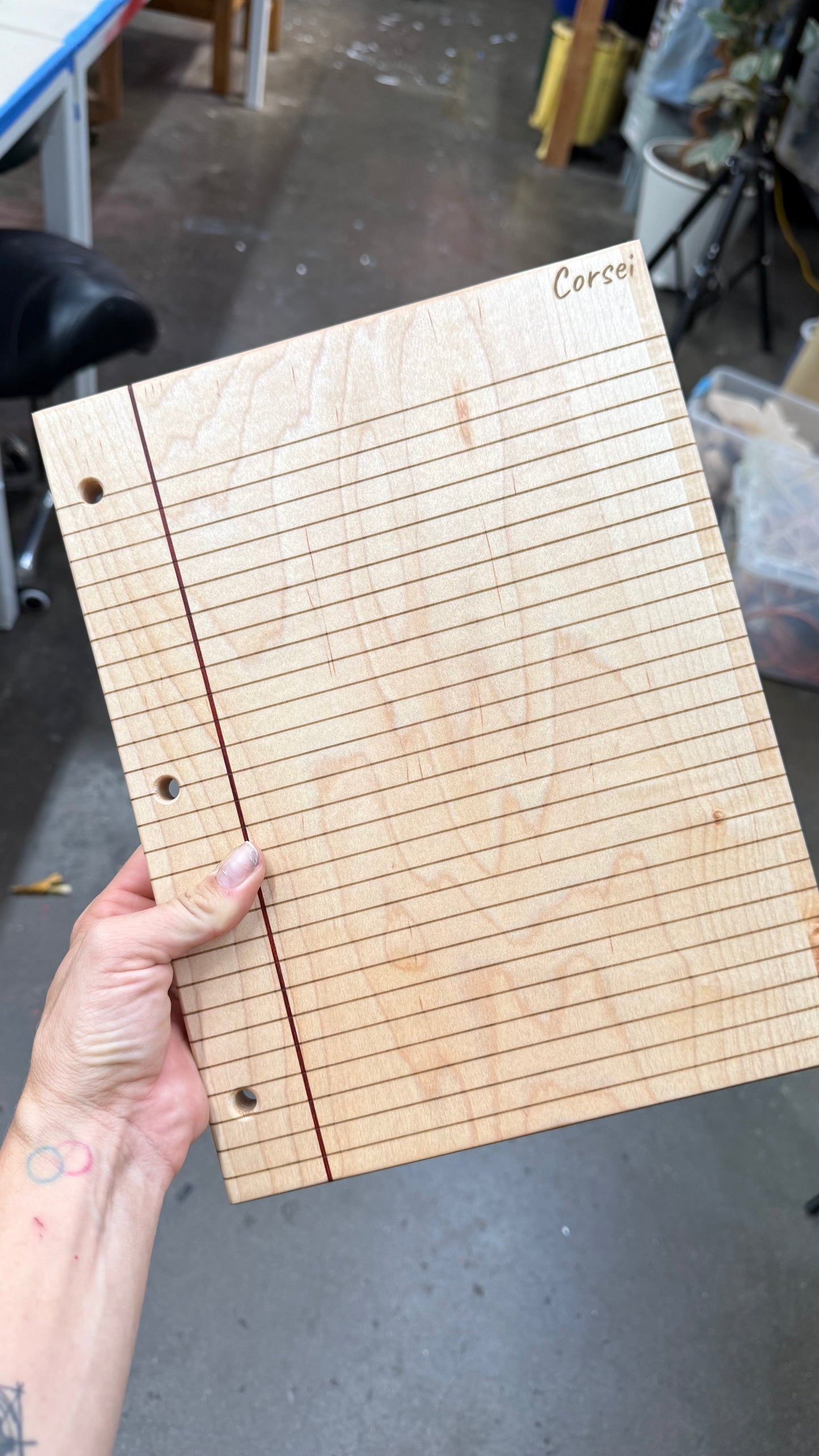 Piece of Paper Cutting & Charcuterie Board
