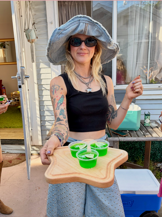 Puffy Star Mini Cutting & Charcuterie Board