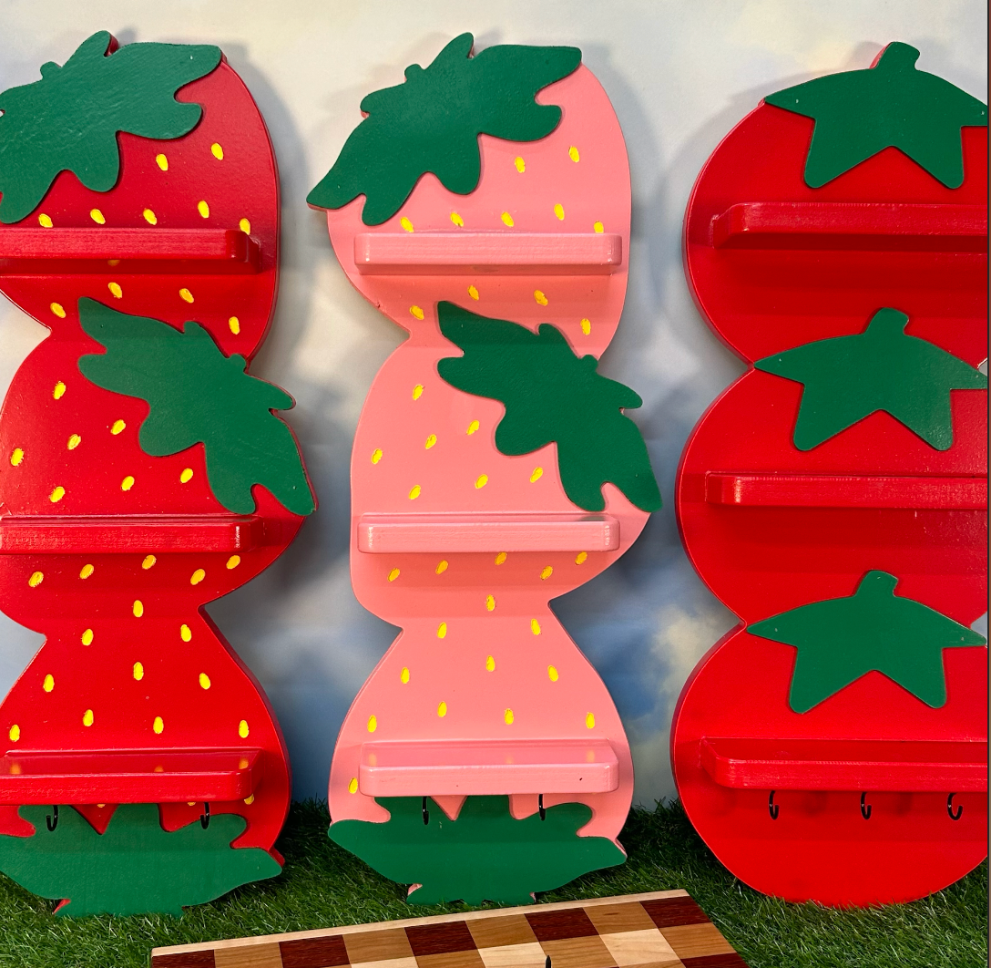 Red Strawberry Shelf (Limited Restock)