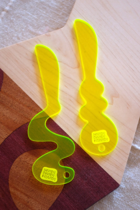 acrylic charcuterie knives