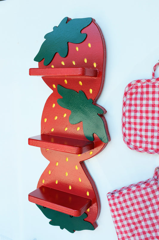 Red Strawberry Shelf (Limited Restock)