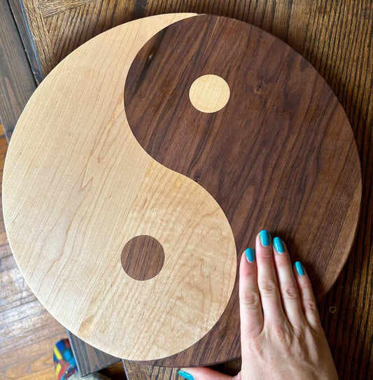 Yin Yang Lazy Susan 15.5" | Suz’n™