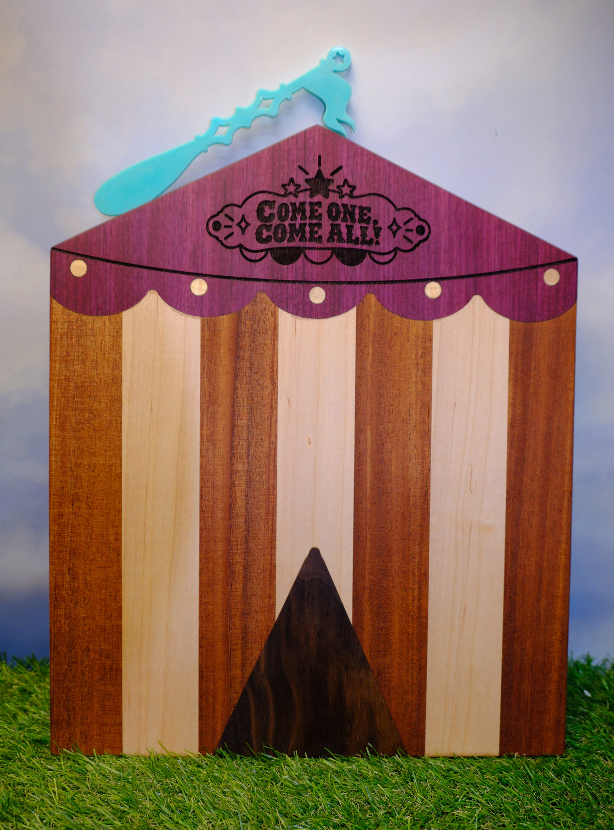 The Big Top | Circus Tent Cutting & Charcuterie Board