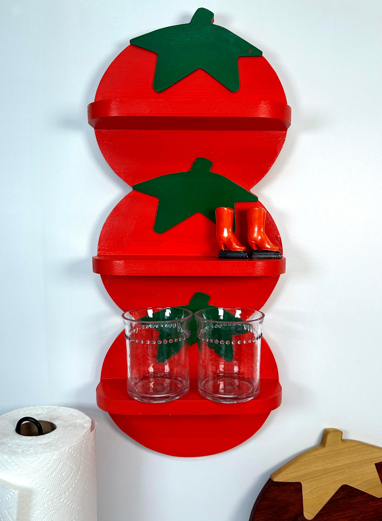 Tomato Wall Shelf | Kitchen & Pantry Decor (Will Return SOMEDAY)