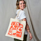 handy dandy brandy tote bag