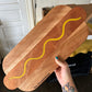 Hot Dog Cutting & Charcuterie Board