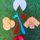 Flag Charcuterie Knife & Crudité Pick