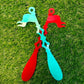 Flag Charcuterie Knife & Crudité Pick