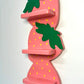 Pink Strawberry Shelf | 3-Tier Wall Shelf (Will return SOMEDAY)