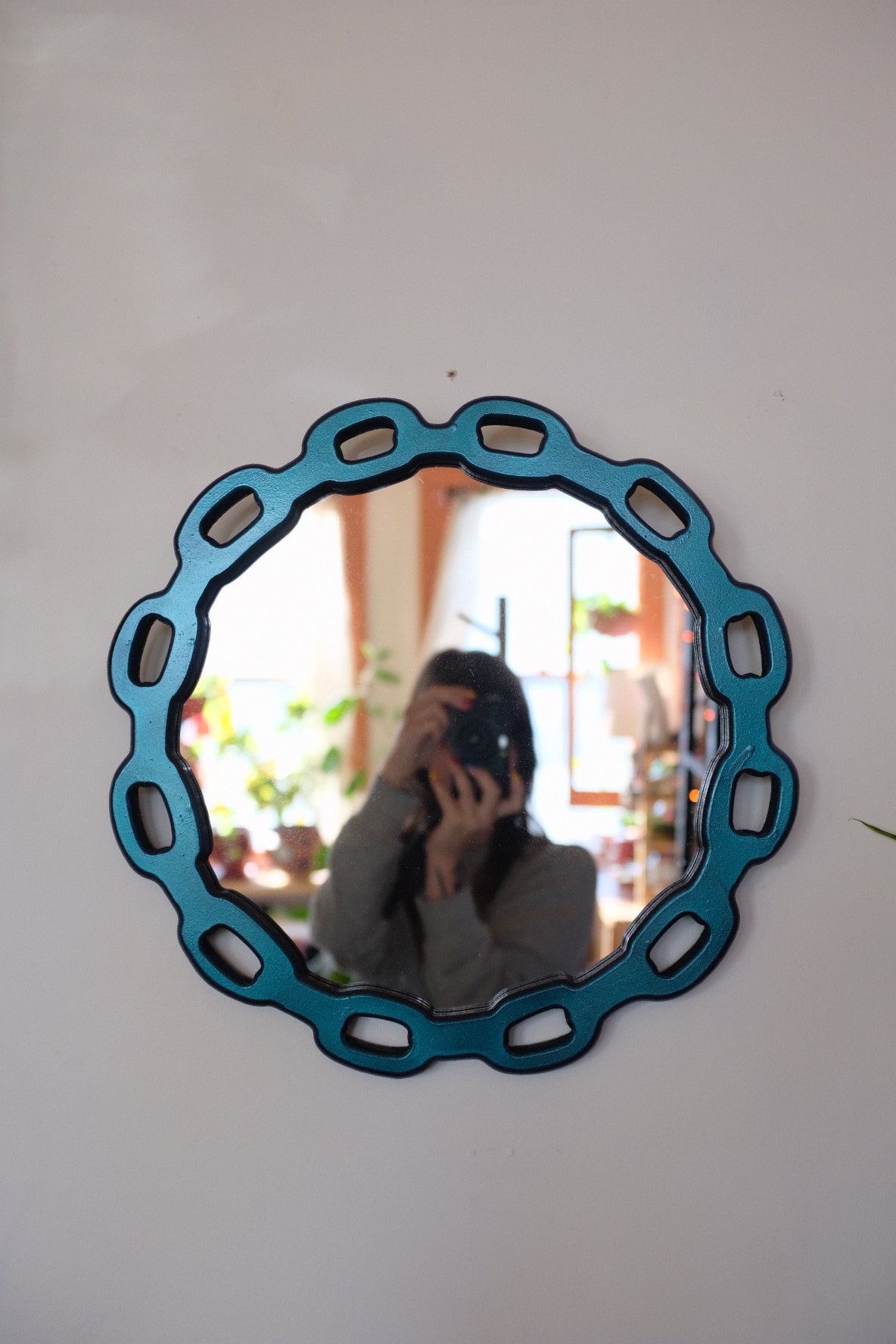 In Chains Mirror | Chain Link Wall Mirror
