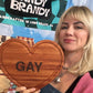 Customizable Candy Heart | Heart Shaped Cutting Board