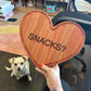 Customizable Candy Heart | Heart Shaped Cutting Board