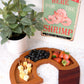 Shrimp-Shaped Serving Dish | Wooden Snack Tray