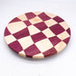 Purpleheart Suz’n™ | 14" Purpleheart Checkered Lazy Susan