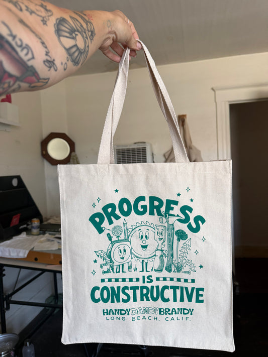 Progress is Constructive Tote