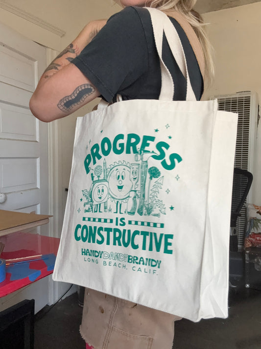 Progress is Constructive Tote