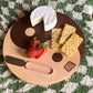 Yin Yang 12" Cutting & Charcuterie Board