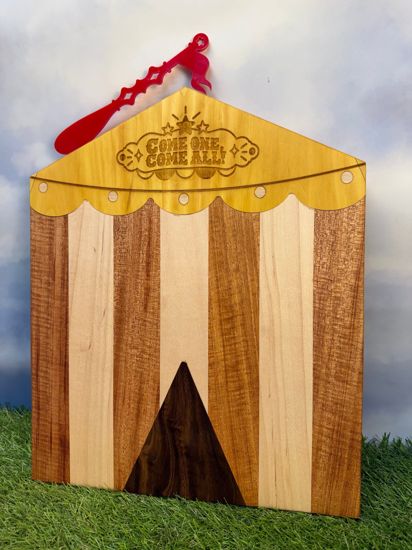 The Big Top | Circus Tent Cutting & Charcuterie Board