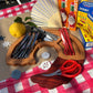 Shrimp-Shaped Serving Dish | Wooden Snack Tray