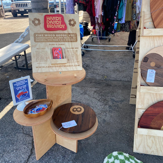 Flat Pack Pop-Up Market Display Table