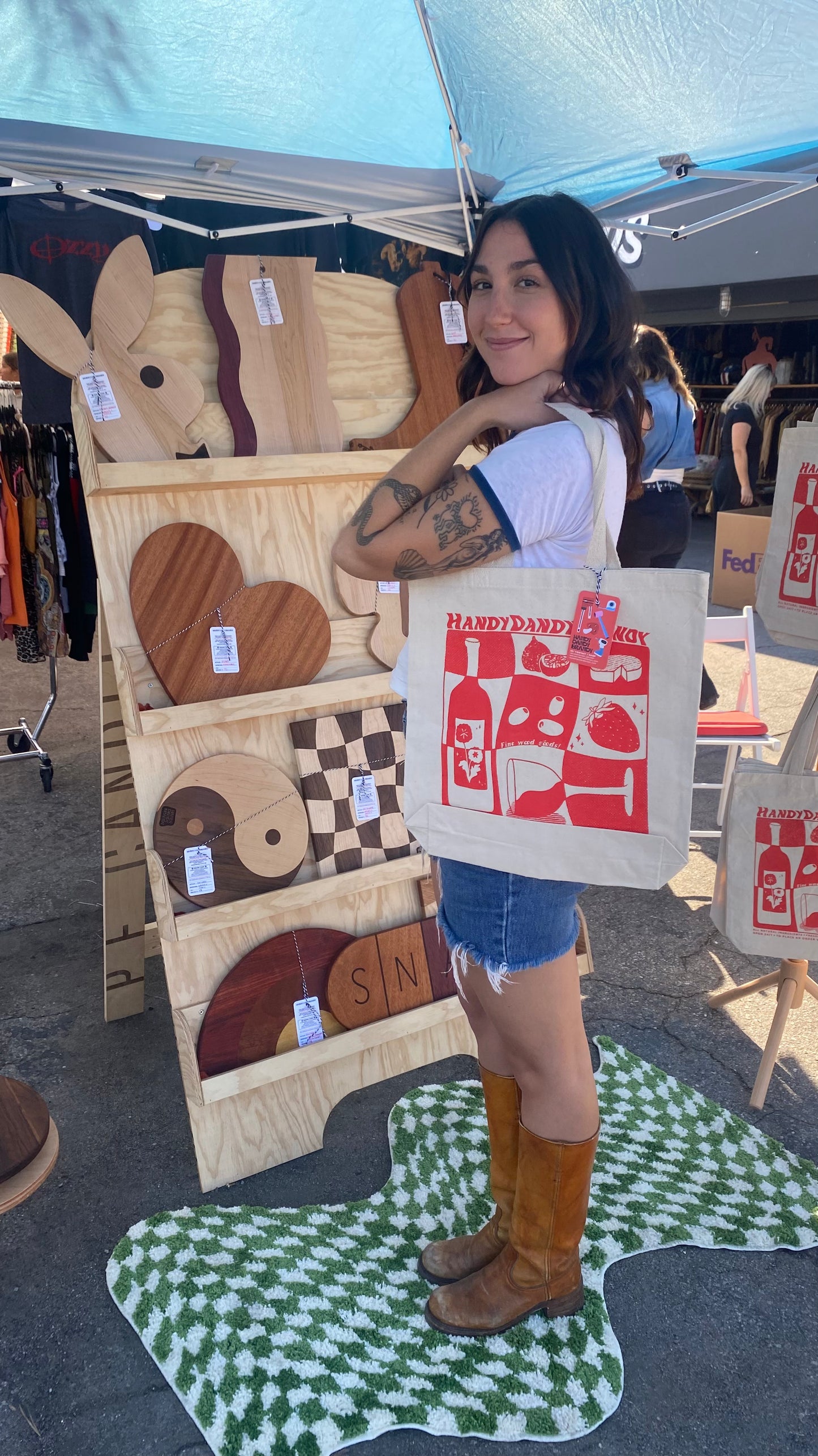 Handy Dandy Charcuterie Tote Bag