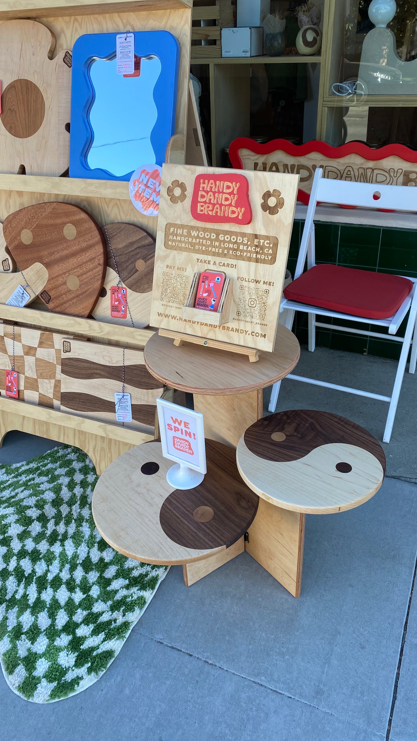 Flat Pack Pop-Up Market Display Table