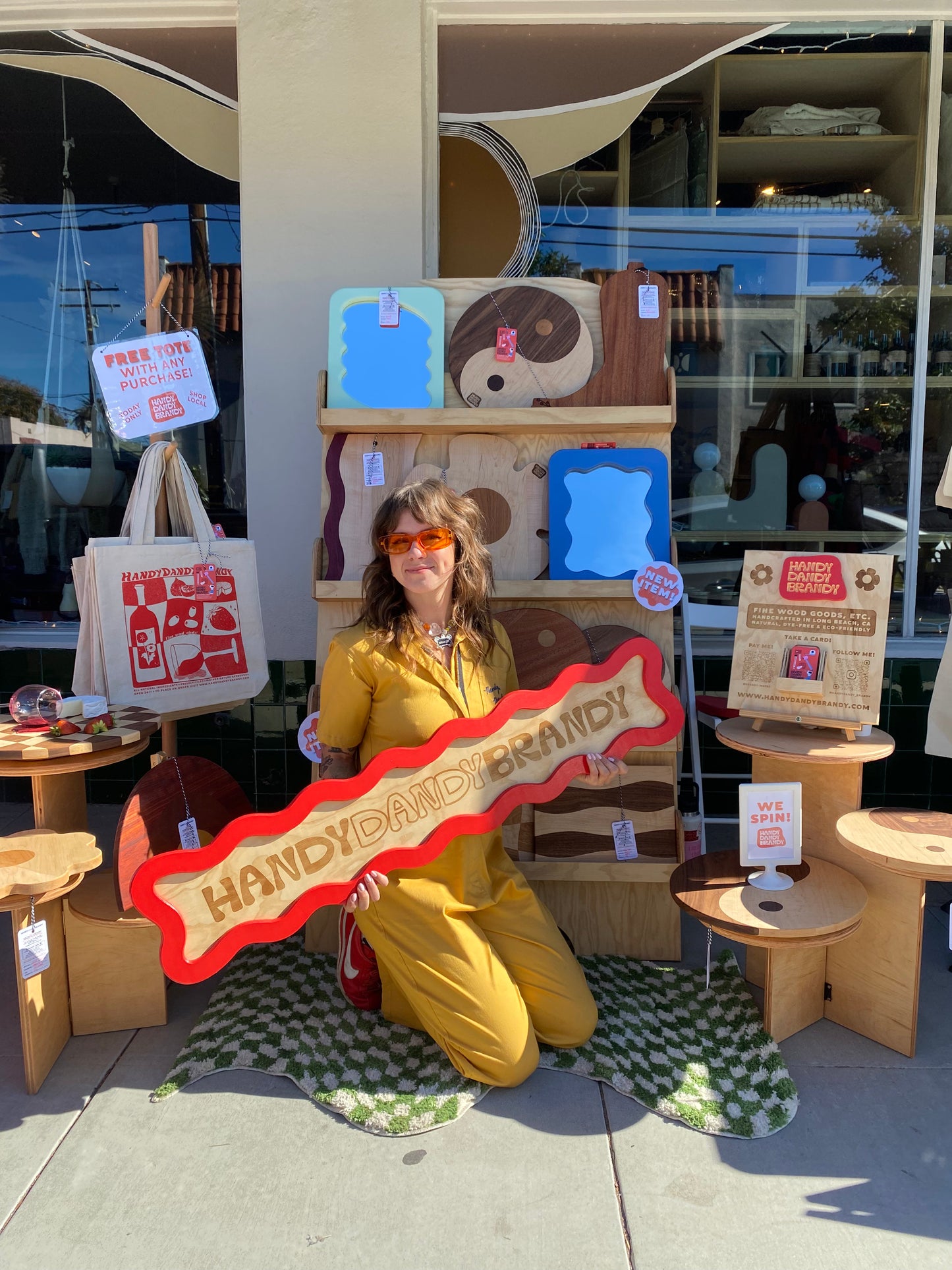 Flat Pack Pop-Up Market Display Table