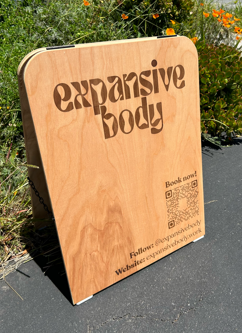 Custom A Frame Shop Sign (20x32) – handydandybrandy