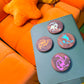 Messages from Mars | Walnut Coaster Set of 4