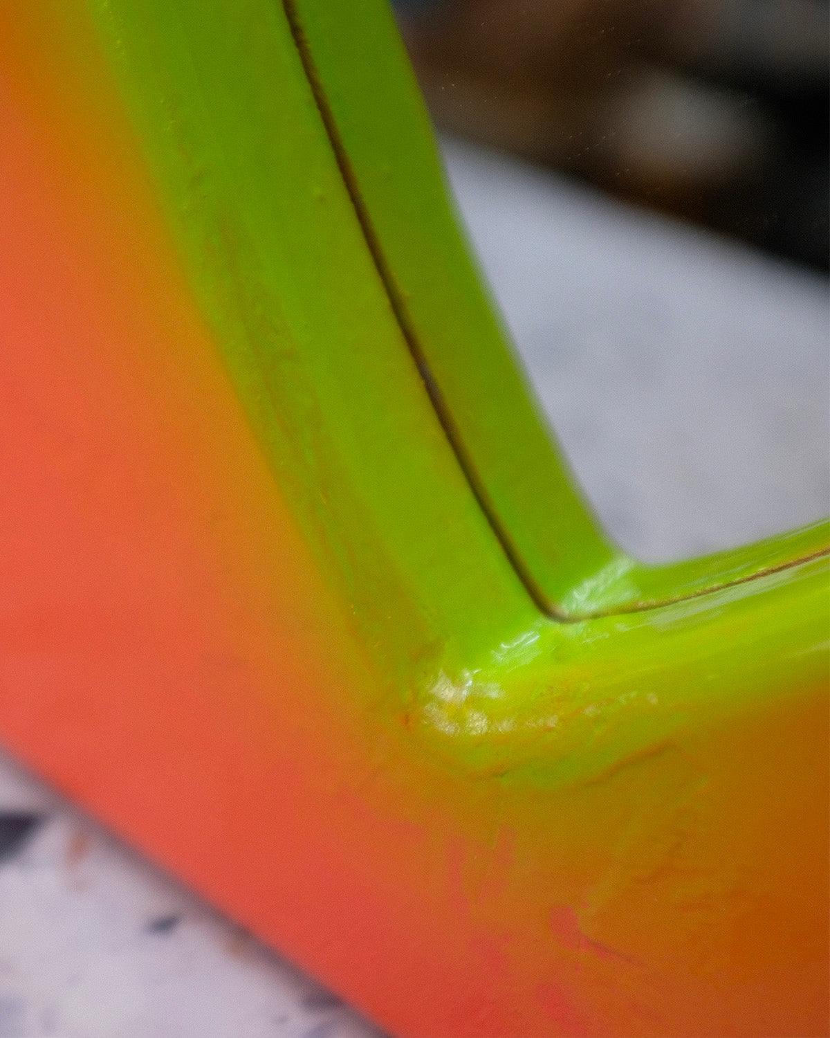 Neon Sunset Mirror *SMALL SCRATCH*