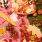 strawberry shaped cutting board