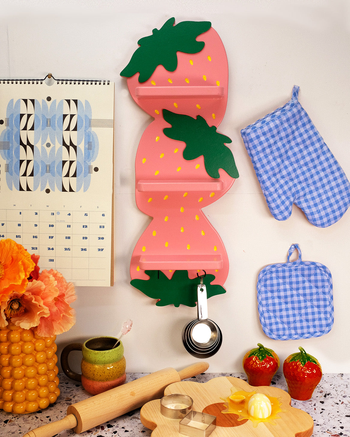 Pink Strawberry Shelf (Limited Restock)