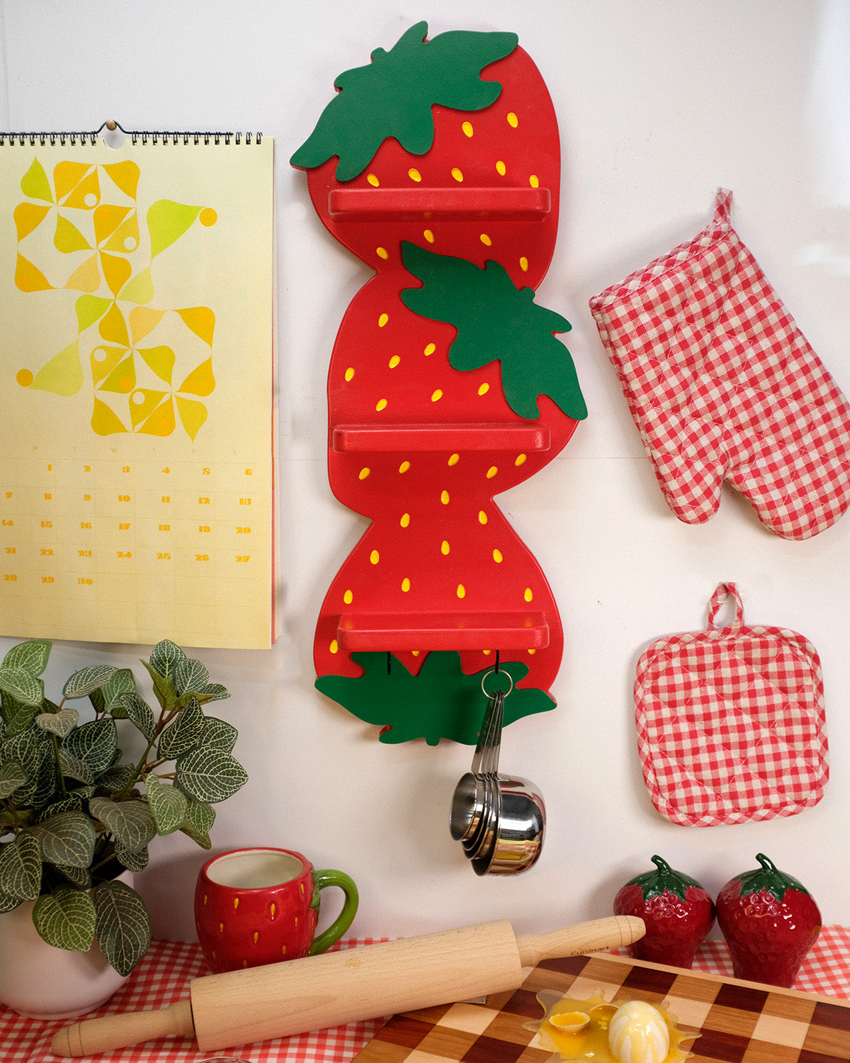 Red Strawberry Shelf (Limited Restock)