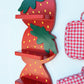 Red Strawberry Shelf | 3-Tier Wall Shelf (Will return SOMEDAY)