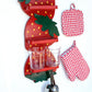 Red Strawberry Shelf | 3-Tier Wall Shelf (Will return SOMEDAY)