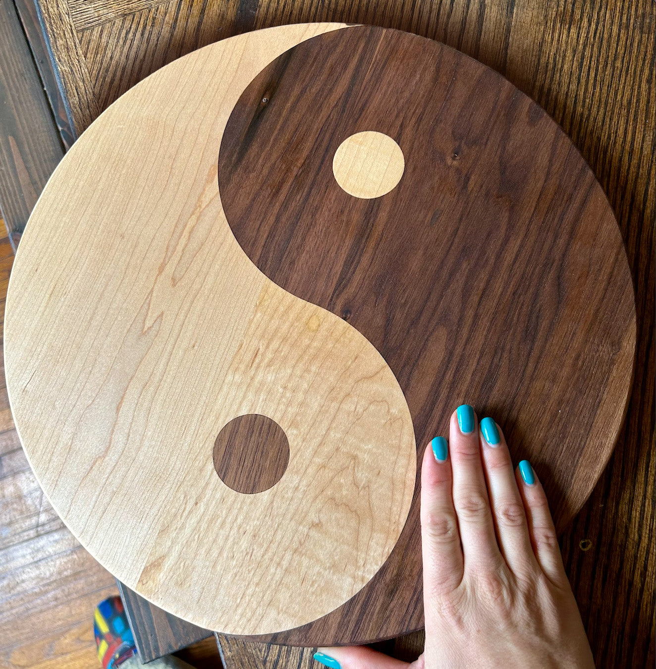 Yin Yang Lazy Susan 15.5" | Suz’n™