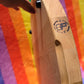 smiley face shapes cutting board made of poplar