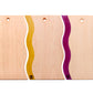 wiggle shaped cutting board