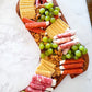 cowboy boot shaped charcuterie board