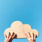 cloud shaped cutting board