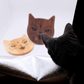 cat shaped cutting board