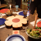 large flower cutting board