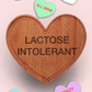 candy heart shaped cutting board