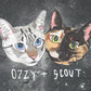 hand drawn pet portrait