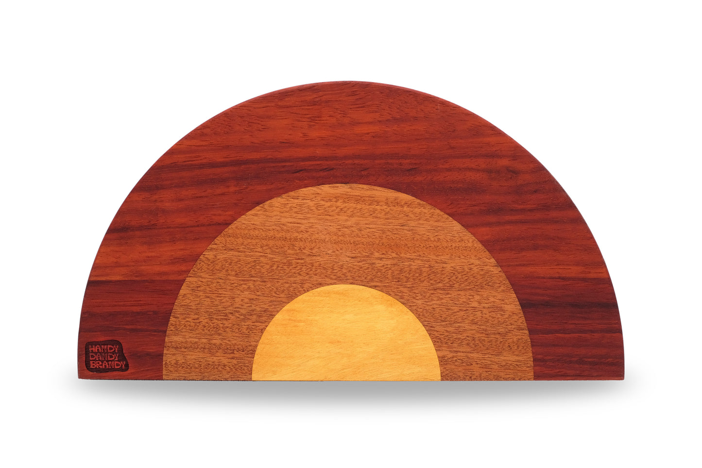 rainbow shaped cutting board